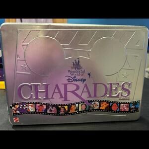 Mattel - The Wonderful World of Disney Charades Game - Vintage 1999 Tin …